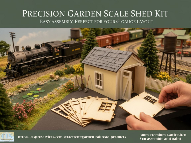 Garden Shed Kit $50